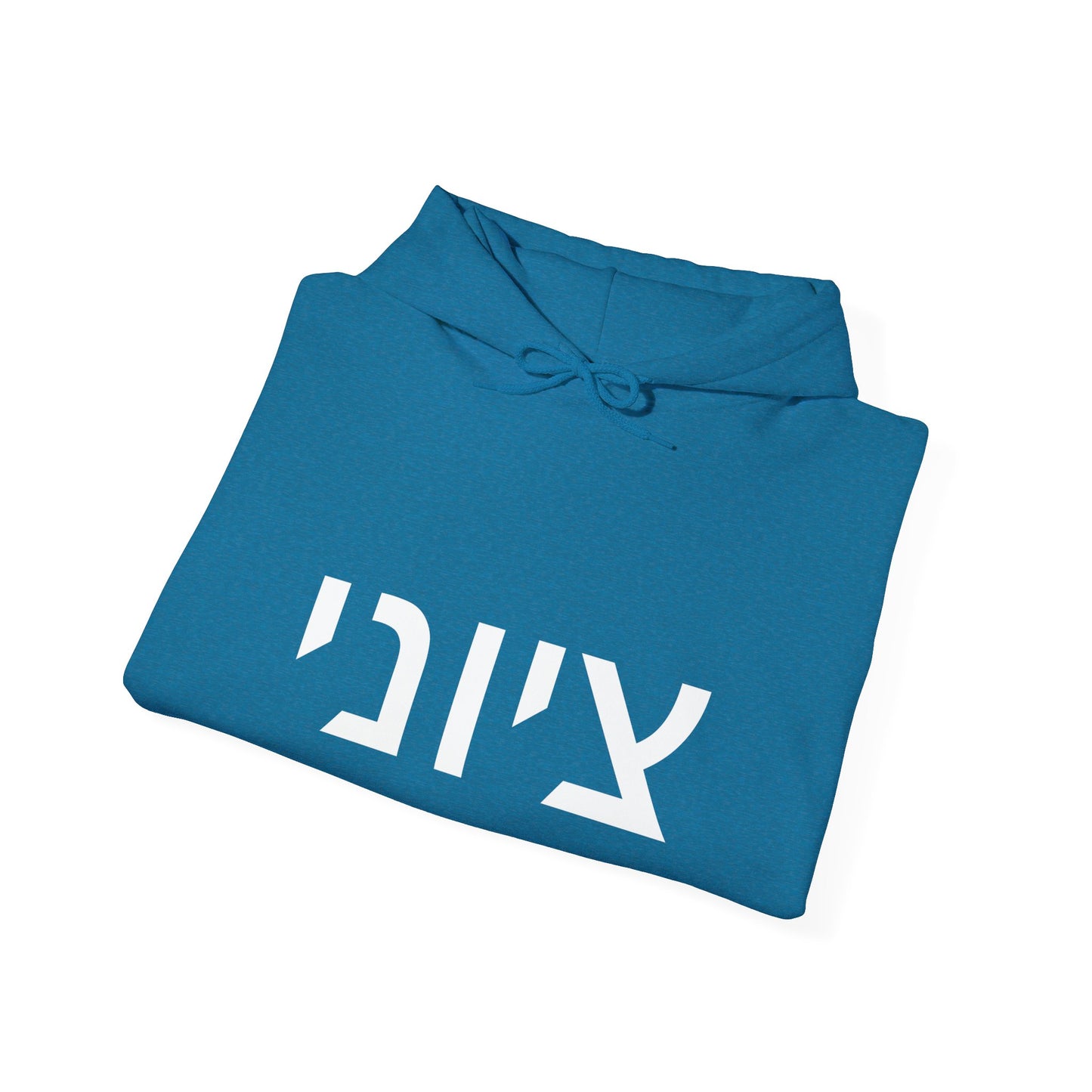 Zionist Hebrew Hoodie 8m (for him)