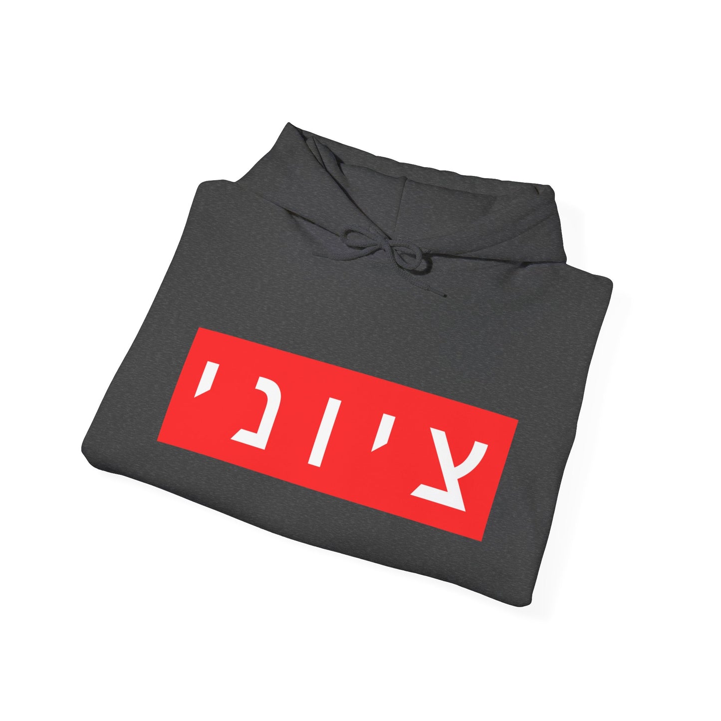 Zionist Hebrew Hoodie (for him)