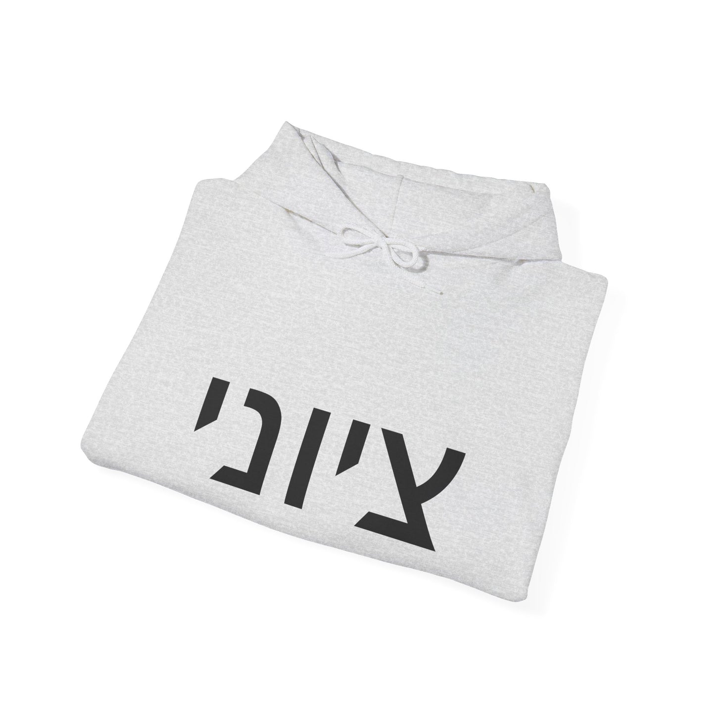 Zionist Hebrew Hoodie 8m (for him)