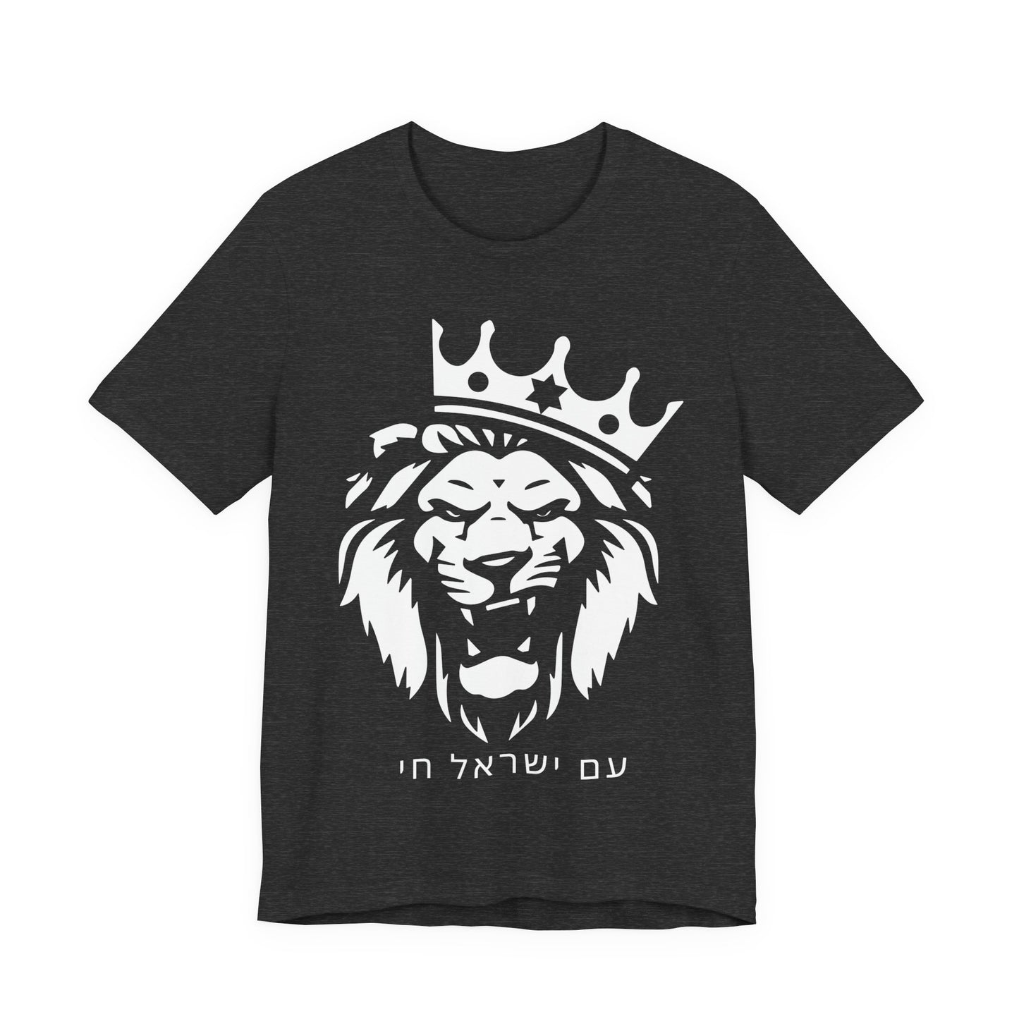 Am Yisrael Chai Hebrew Tshirt W/ Lion