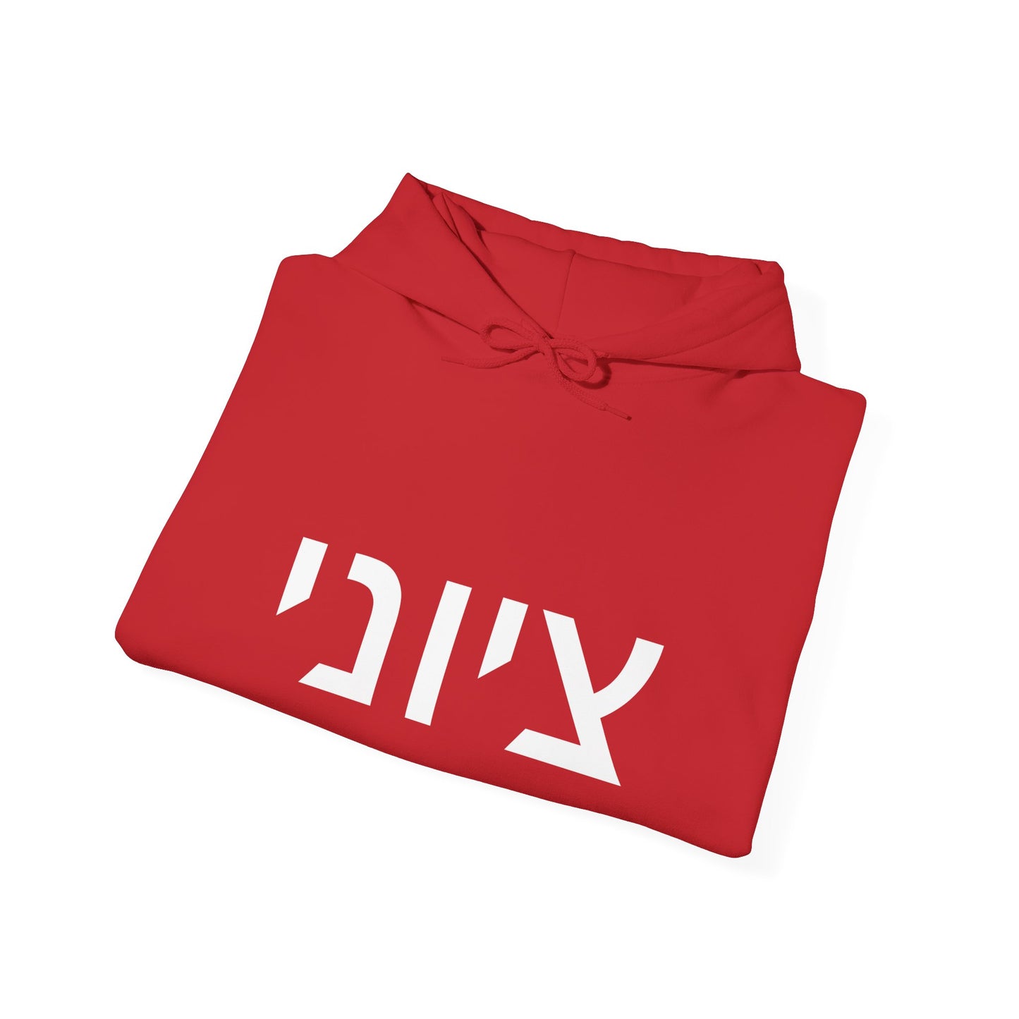 Zionist Hebrew Hoodie 8m (for him)