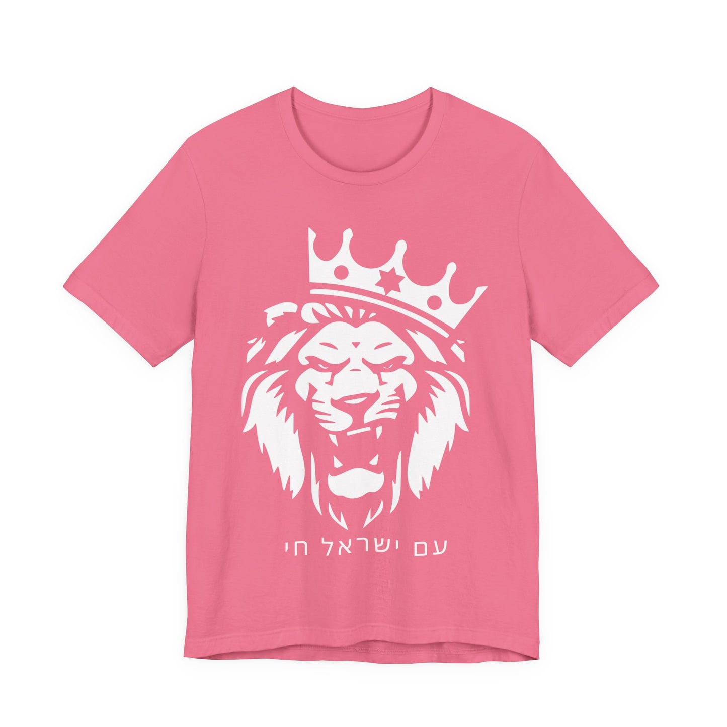 Am Yisrael Chai Hebrew Tshirt W/ Lion
