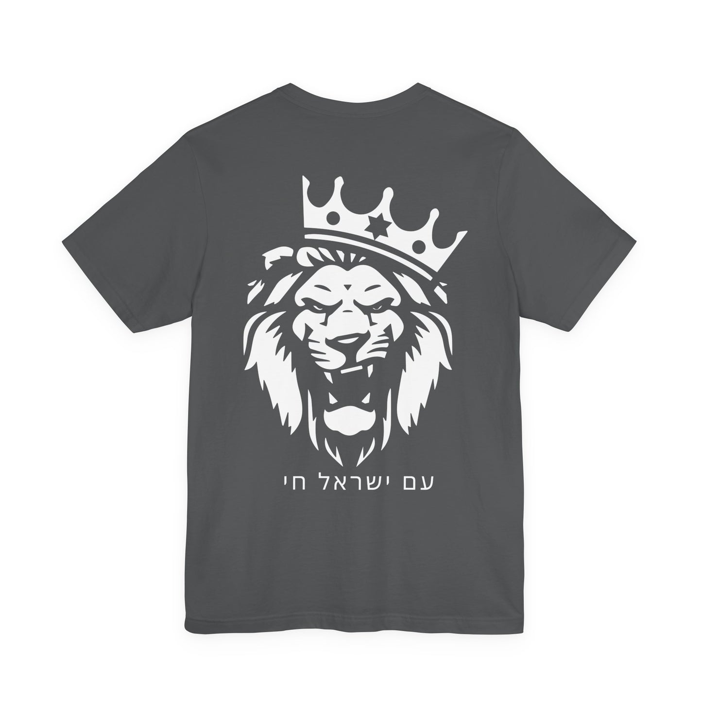 Am Yisrael Chai Hebrew Tshirt W/ Lion