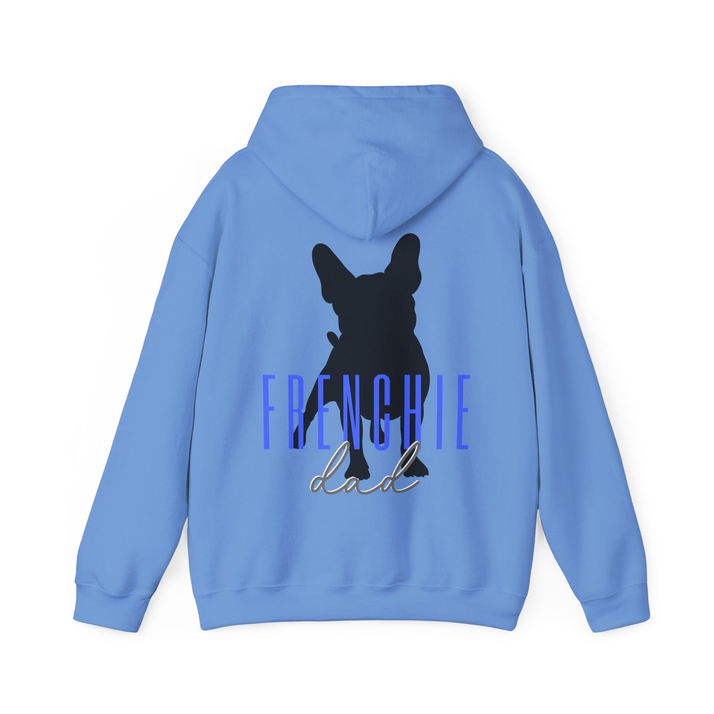Frenchie Dad Hoodie- Blue