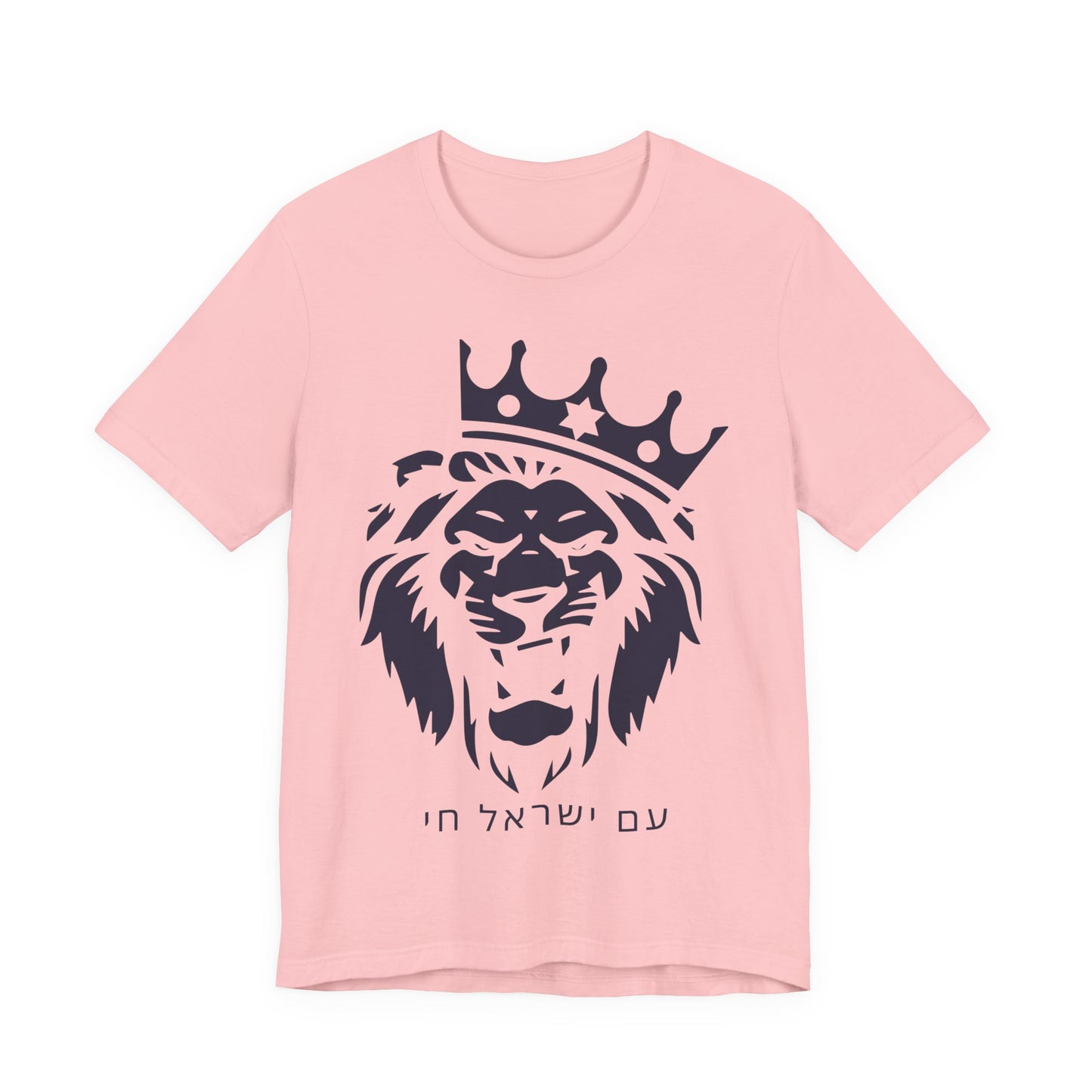 Am Yisrael Chai Hebrew T-Shirt W/ Lion