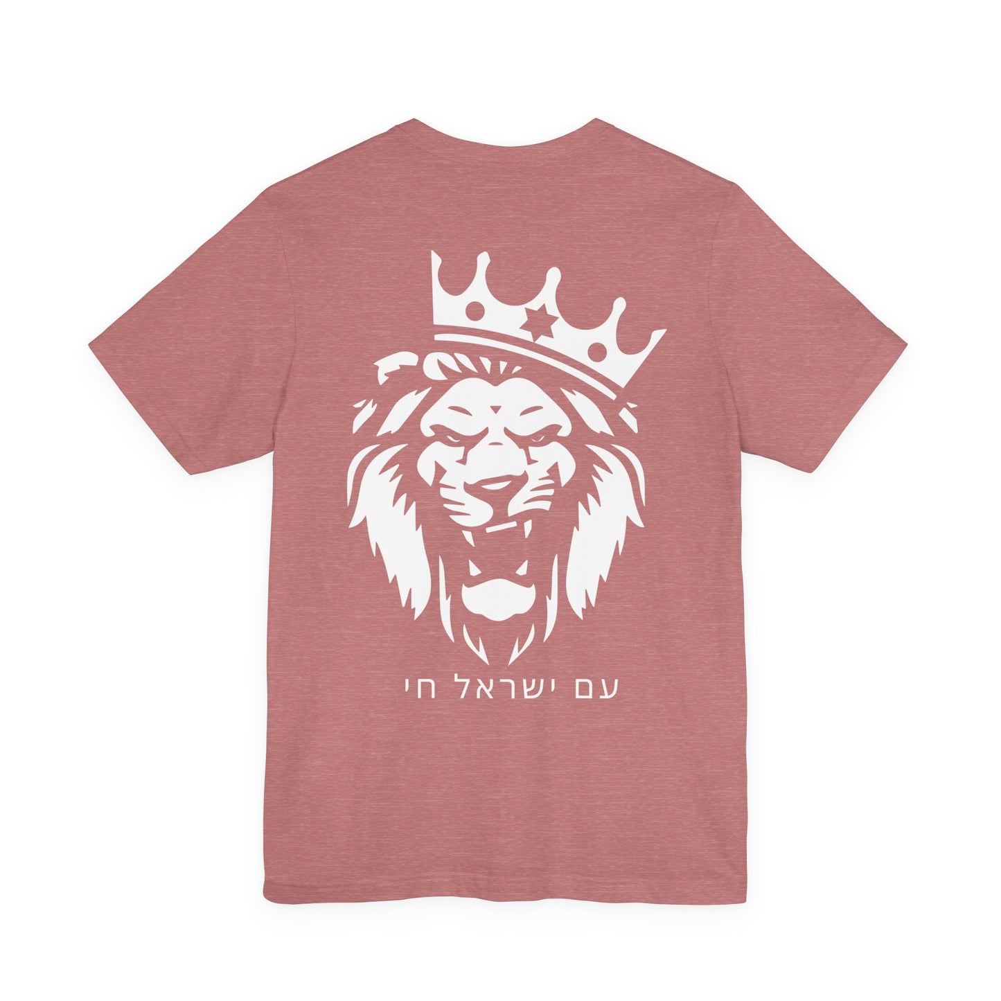 Am Yisrael Chai Hebrew Tshirt W/ Lion