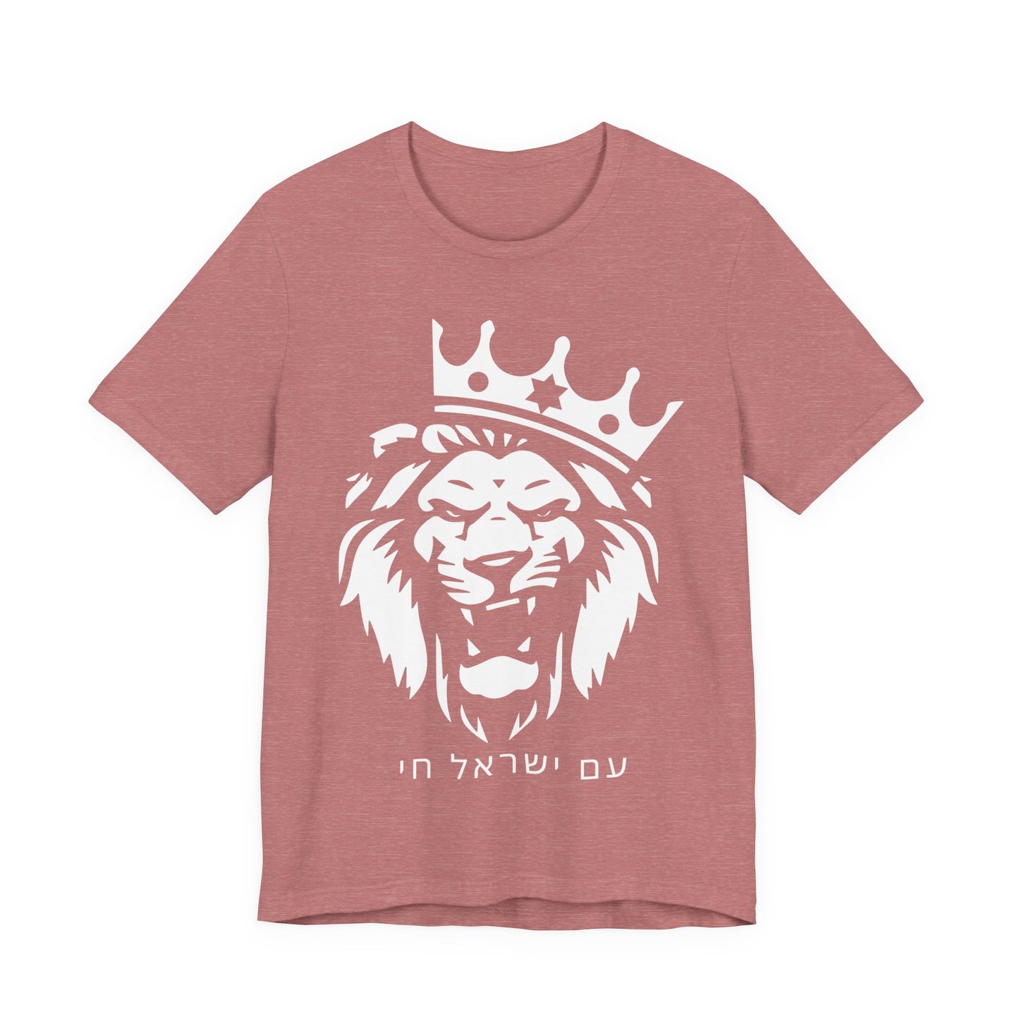 Am Yisrael Chai Hebrew Tshirt W/ Lion