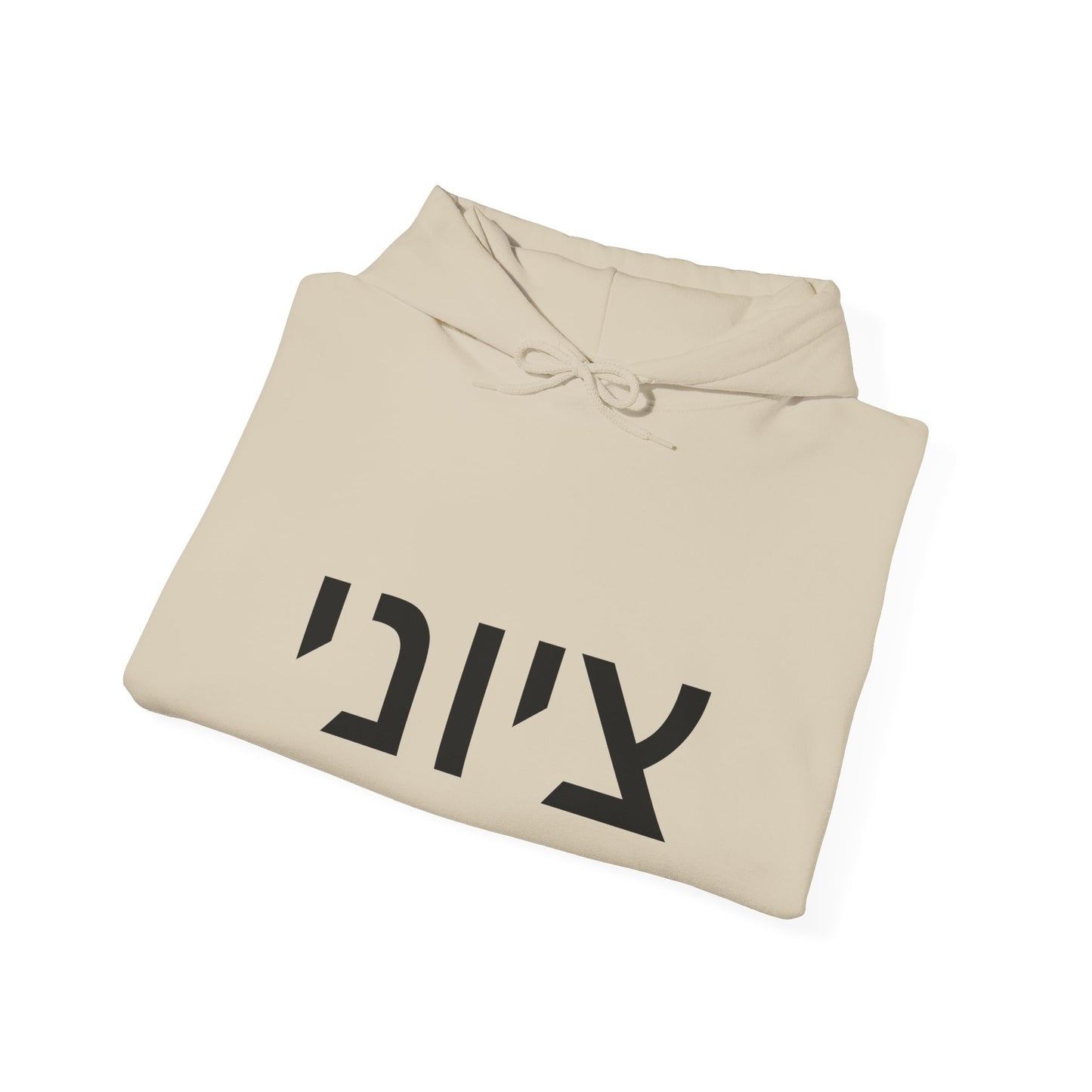 Zionist Hebrew Hoodie 8m (for him)
