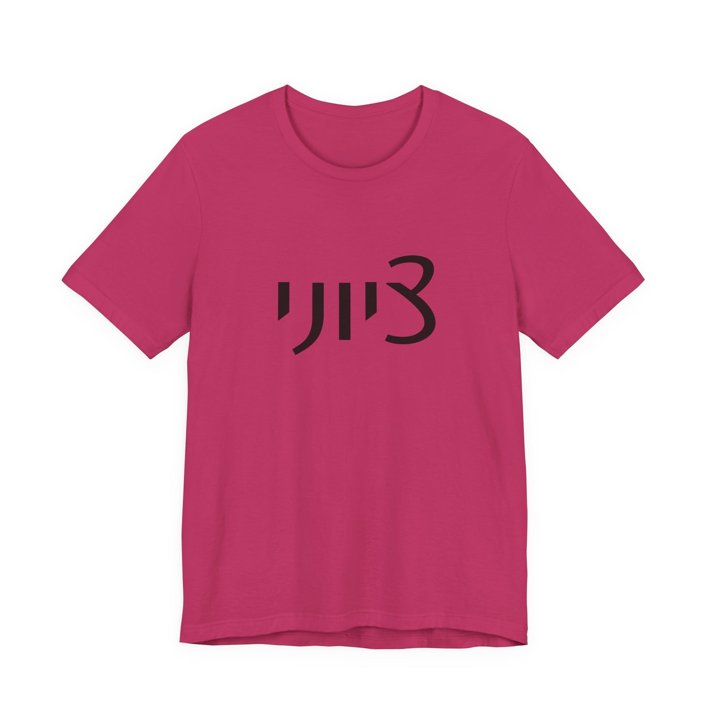 Zionist Hebrew 1M Tshirt (for him)