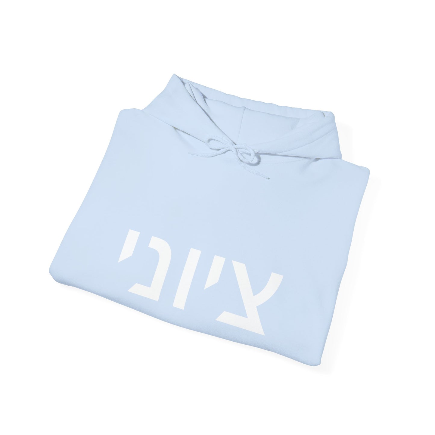 Zionist Hebrew Hoodie 8m (for him)