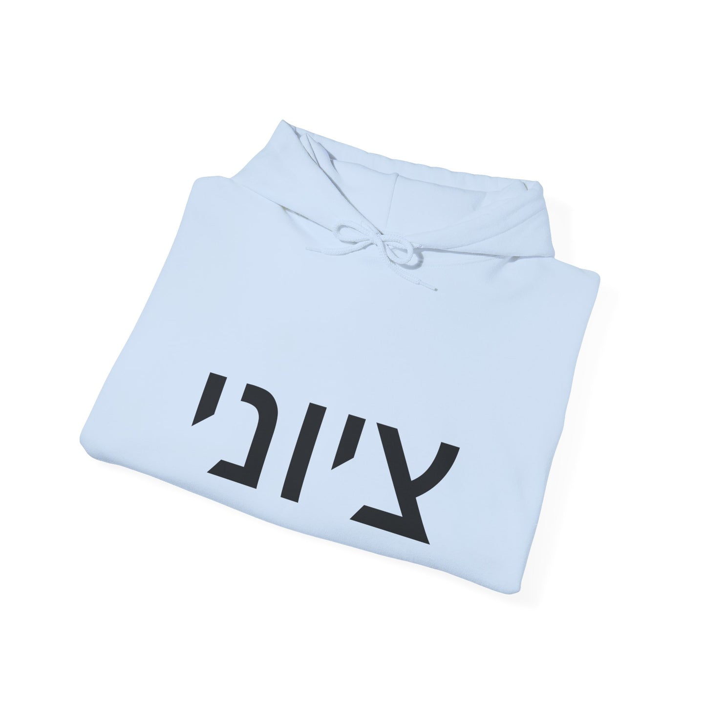 Zionist Hebrew Hoodie 8m (for him)