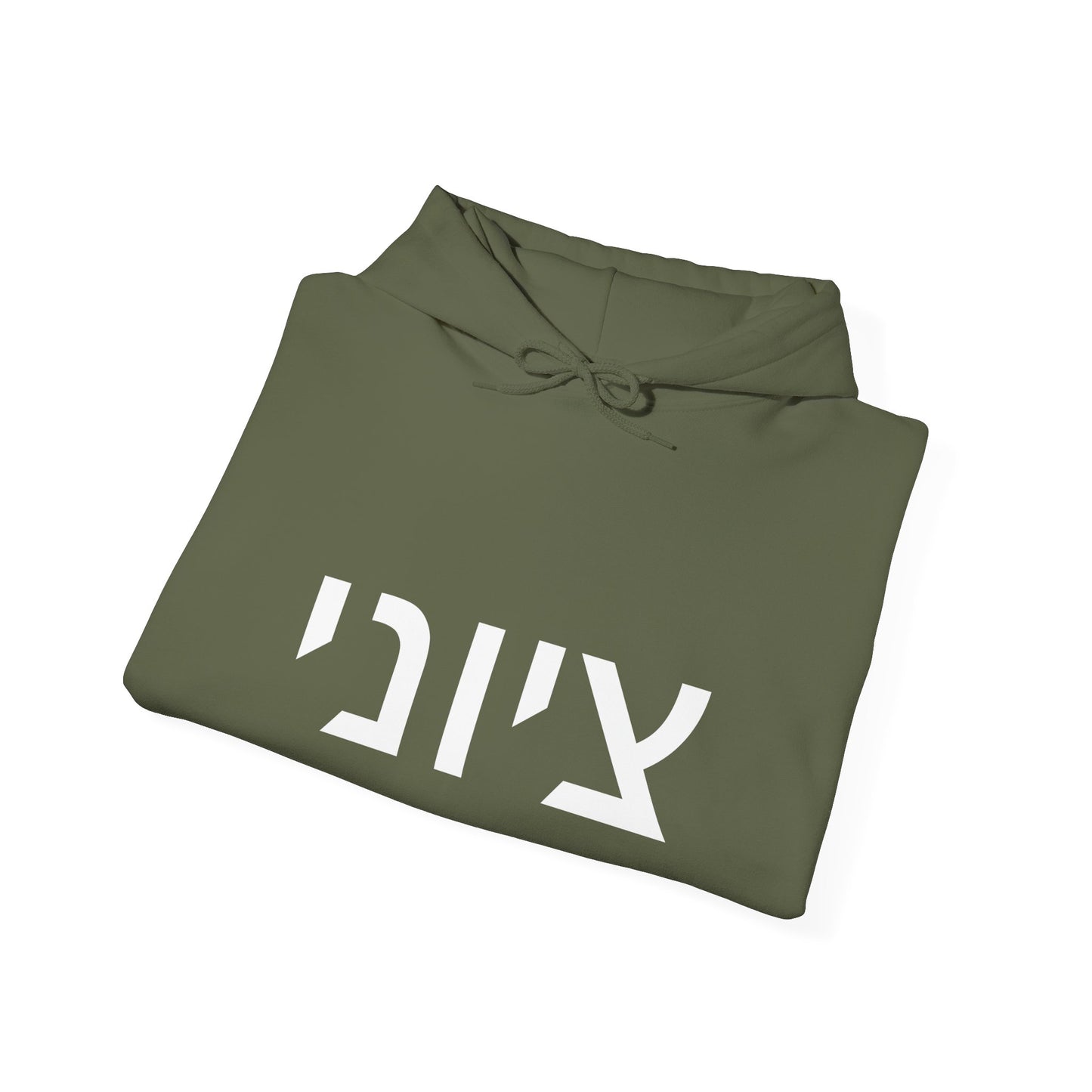 Zionist Hebrew Hoodie 8m (for him)