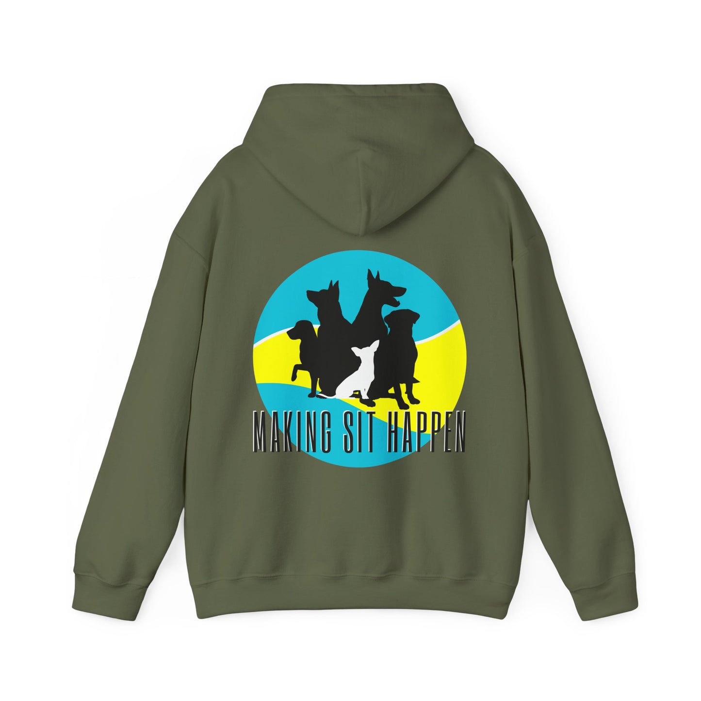 Making Sit Happen Dog Trainer Hoodie