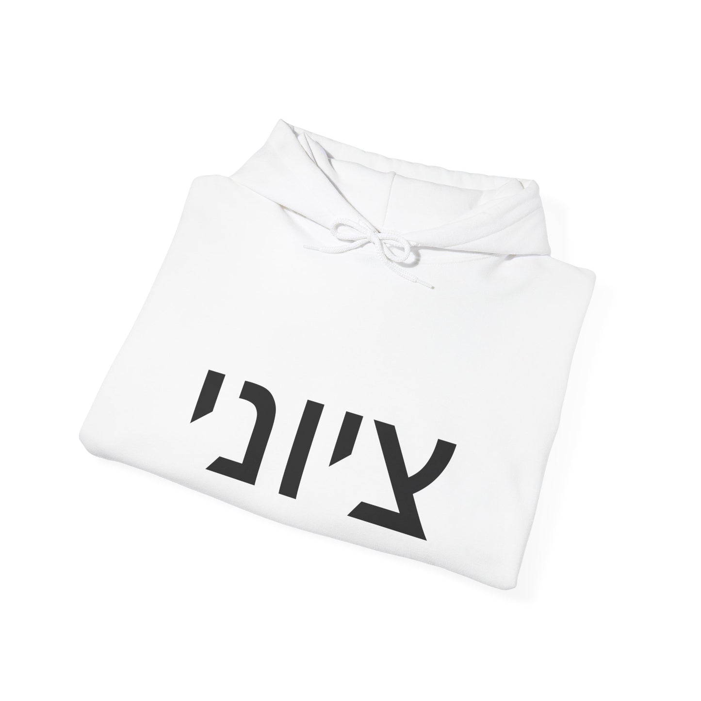 Zionist Hebrew Hoodie 8m (for him)