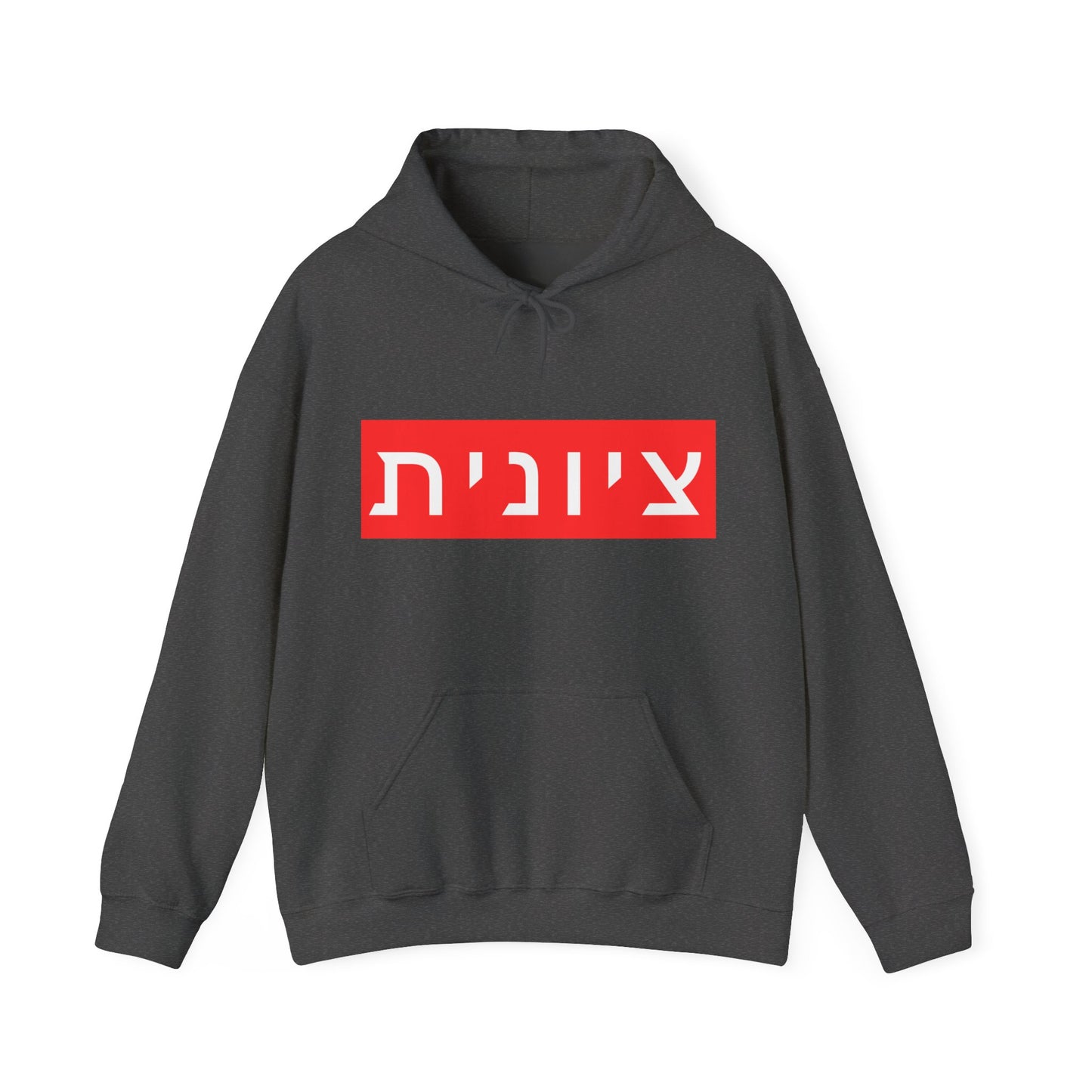 Zionist Hebrew Hoodie (for her)