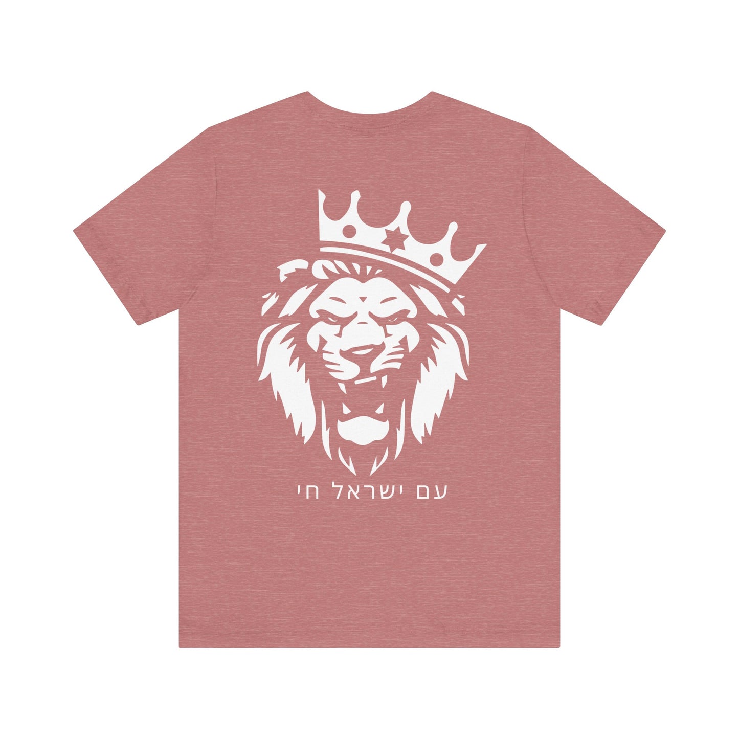 Am Yisrael Chai Hebrew Tshirt W/ Lion