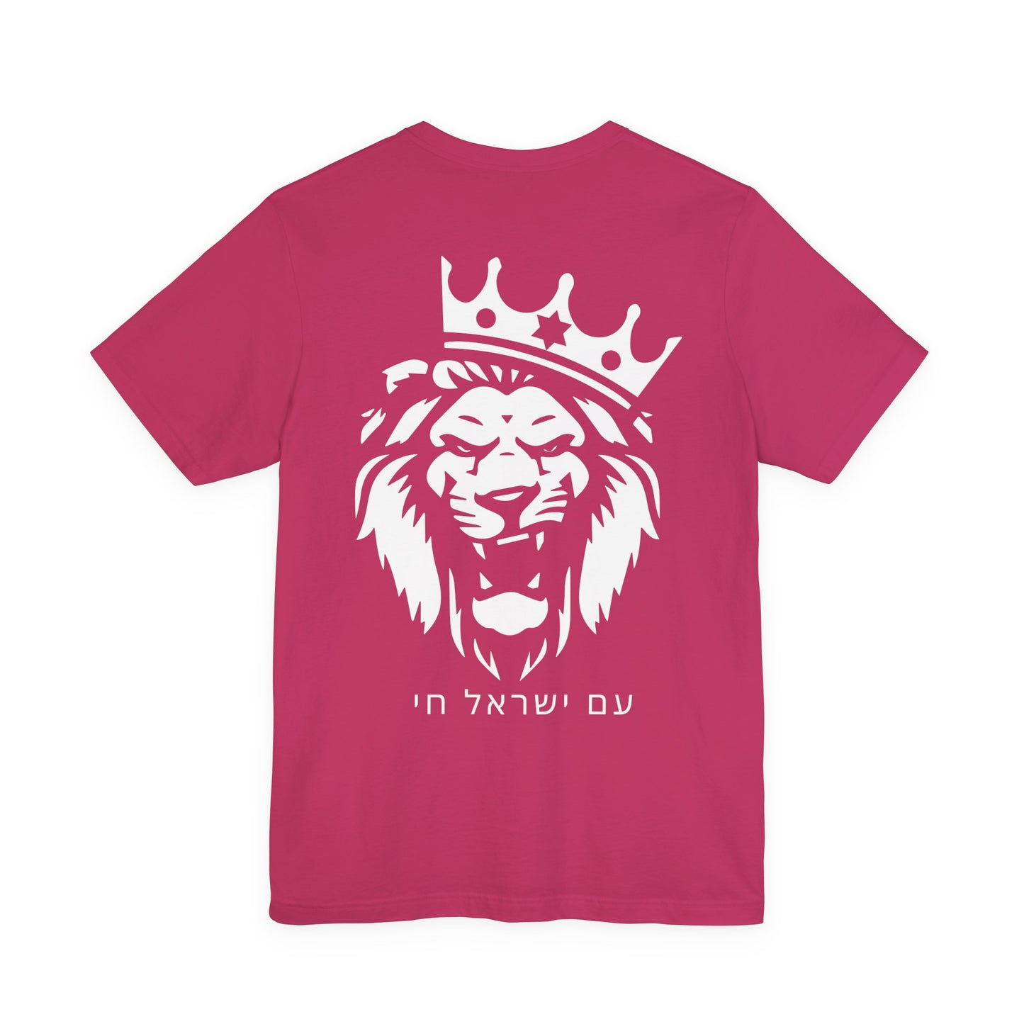 Am Yisrael Chai Hebrew Tshirt W/ Lion