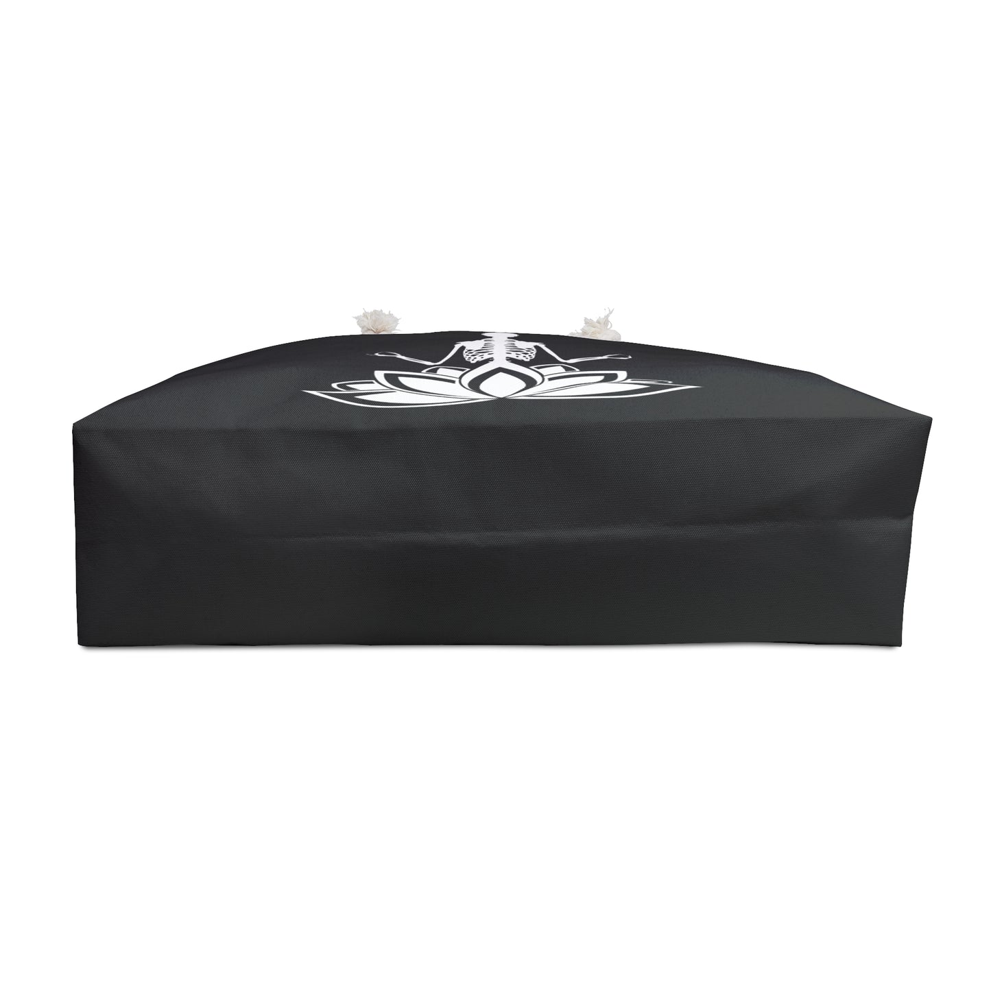 Yoga Skeleton Lotus Tote Bag