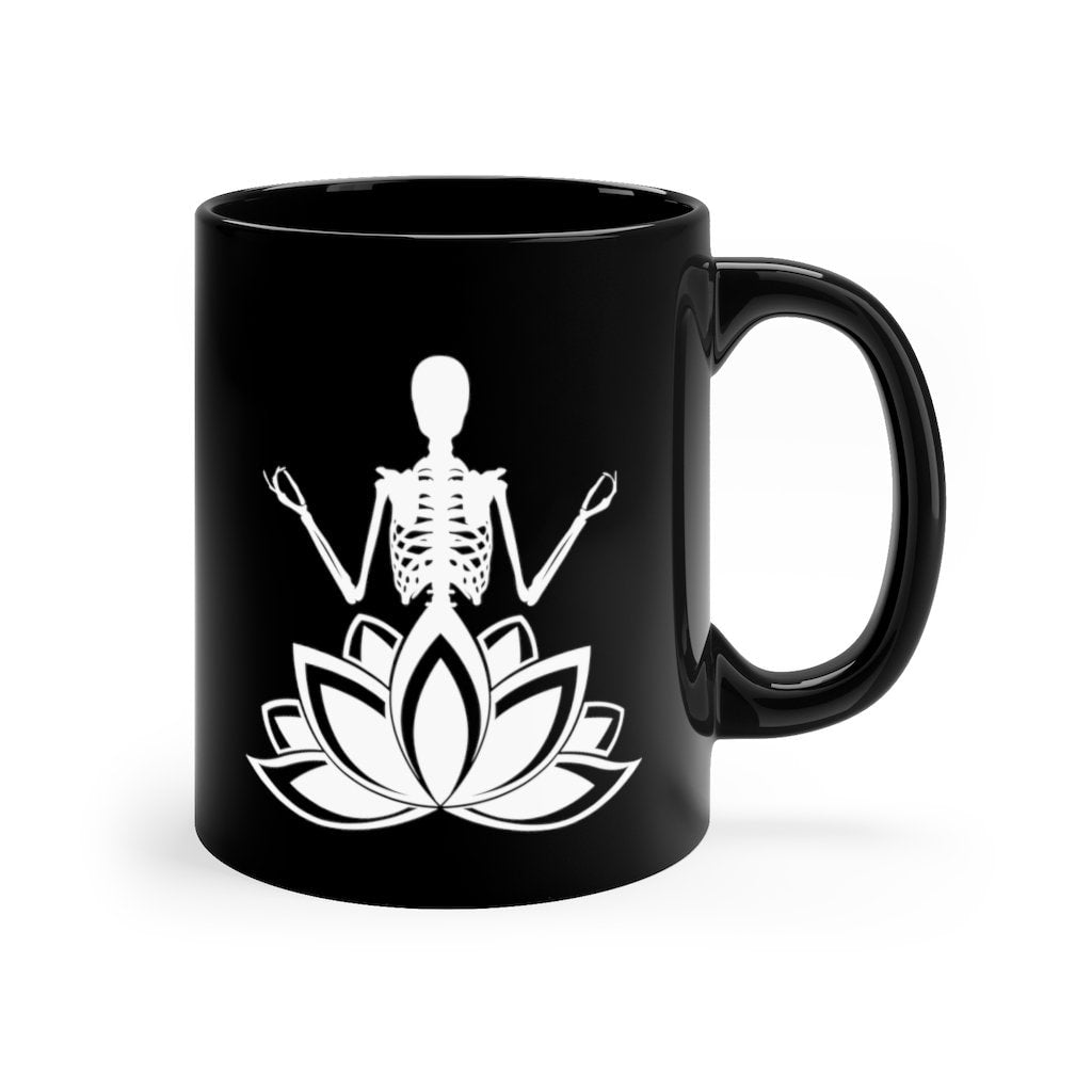 Om Yoga Skeleton Mug