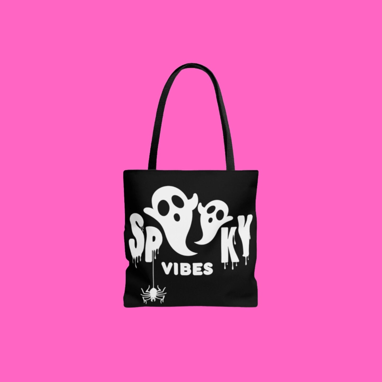 Copy of Halloween Bag | Spooky Vibes Bag | Trick Or Treat Bag | Eco Bag | Reusable Bag | Gift for Mom | Halloween Gift | Halloween Candy Bag