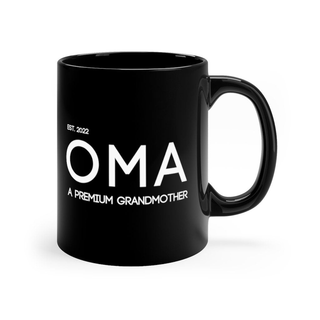 Custom OMA Mug | Custom Opa Mug | Custom Grandparent Gift | Birth Announcement | Baby Announcement | Pregnancy Announcement