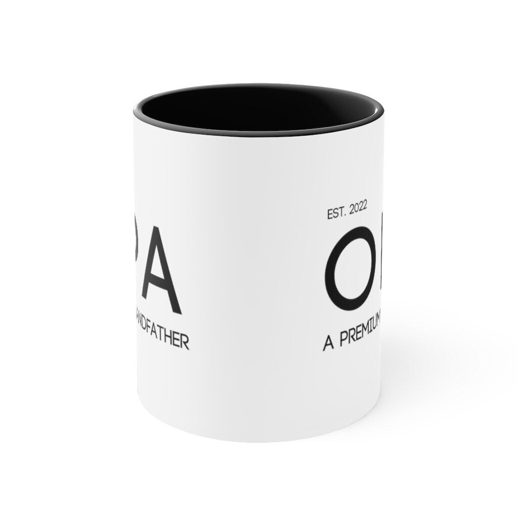 Custom OPA Mug | Custom OMA Mug | Custom Grandparent Gift | Custom Birth Announcement | Pregnancy Announcement | Baby Announcement