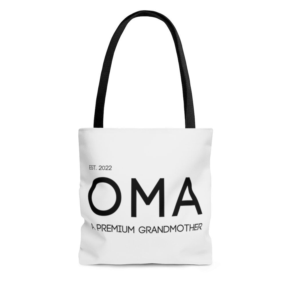 Custom OMA Bag | Opa Bag | Eco Bag | Reusable Bag | Baby Announcement | Birth Announcement | Pregnancy Announcement | Grandparent Gift