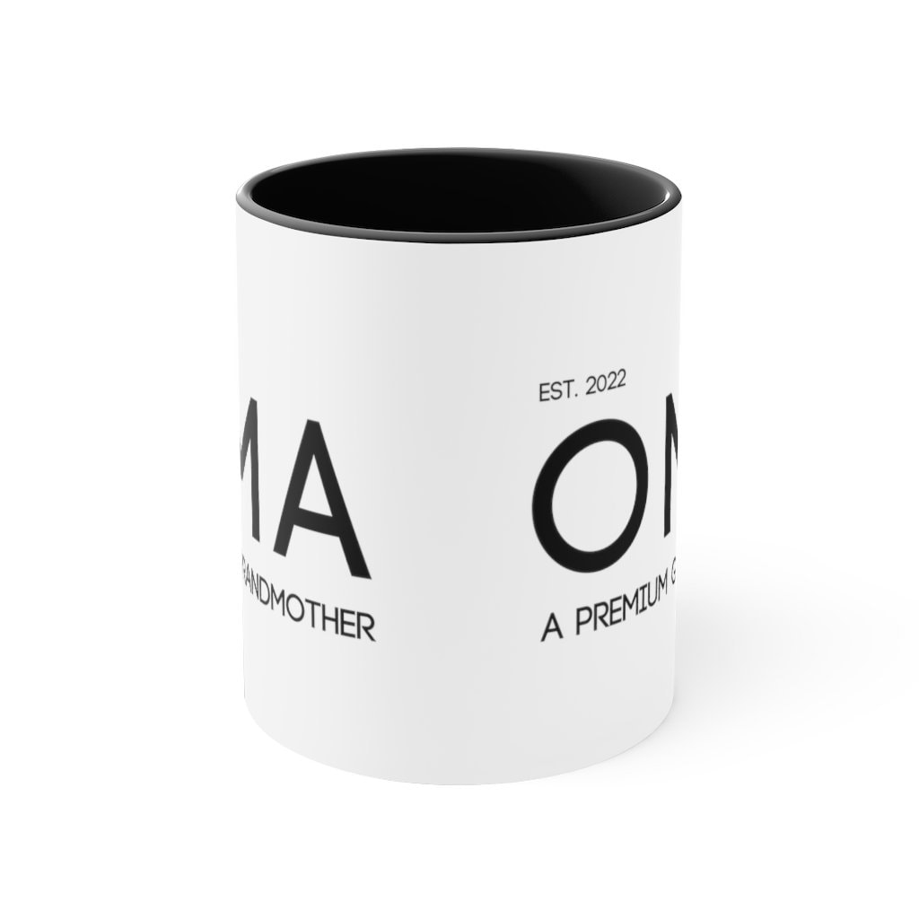 Custom OMA Mug | Custom OPA Mug | Custom Grandparent Gift | Custom Birth Announcement | Pregnancy Announcement | Baby Announcement