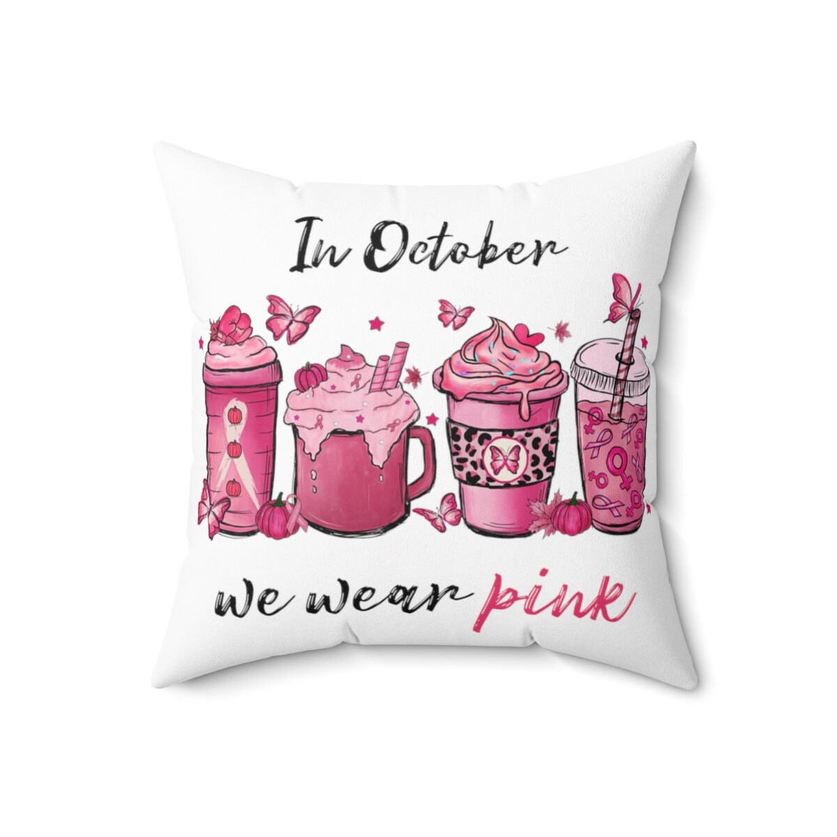 Breast Cancer Pillow + Cover