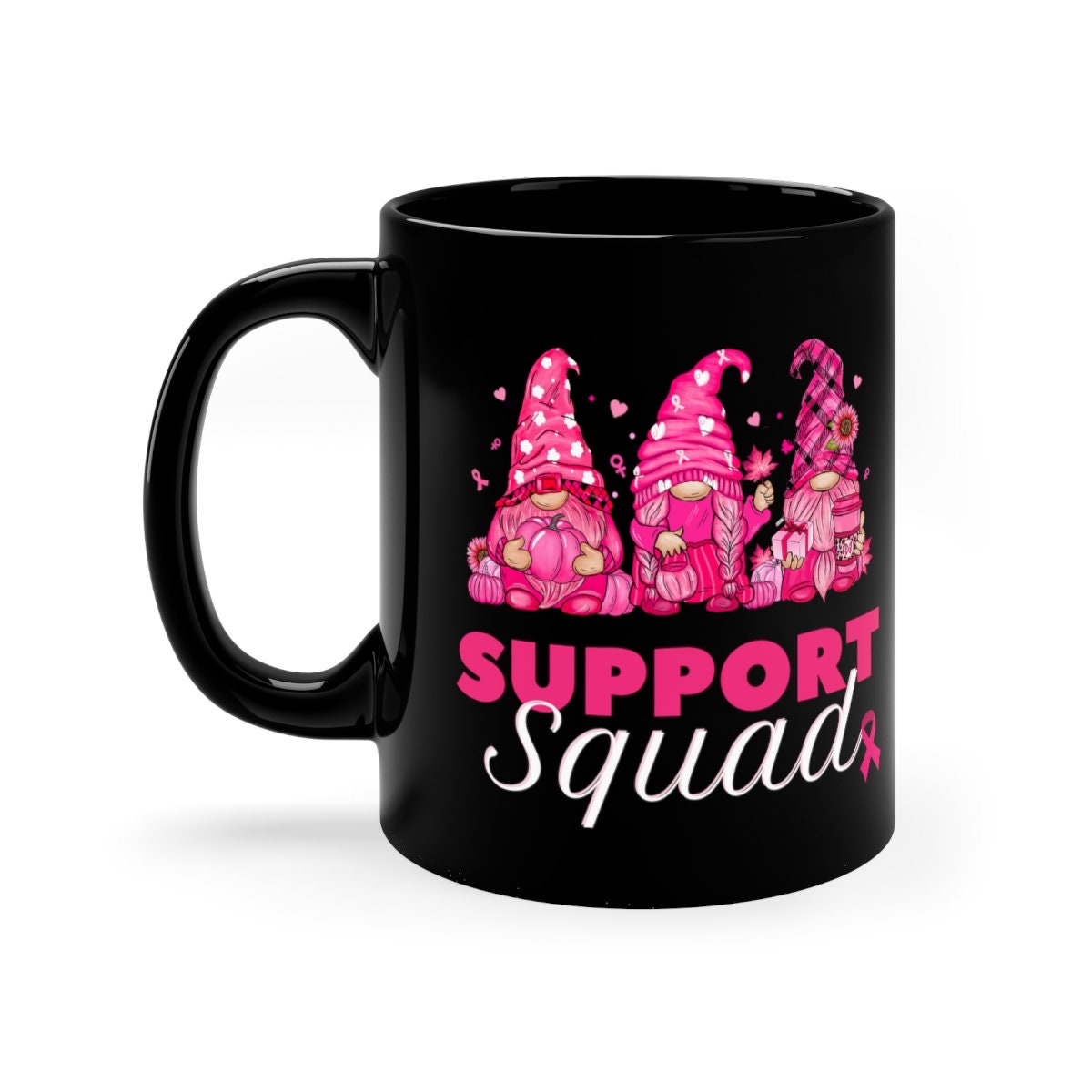 Breast Cancer Gnome Mug