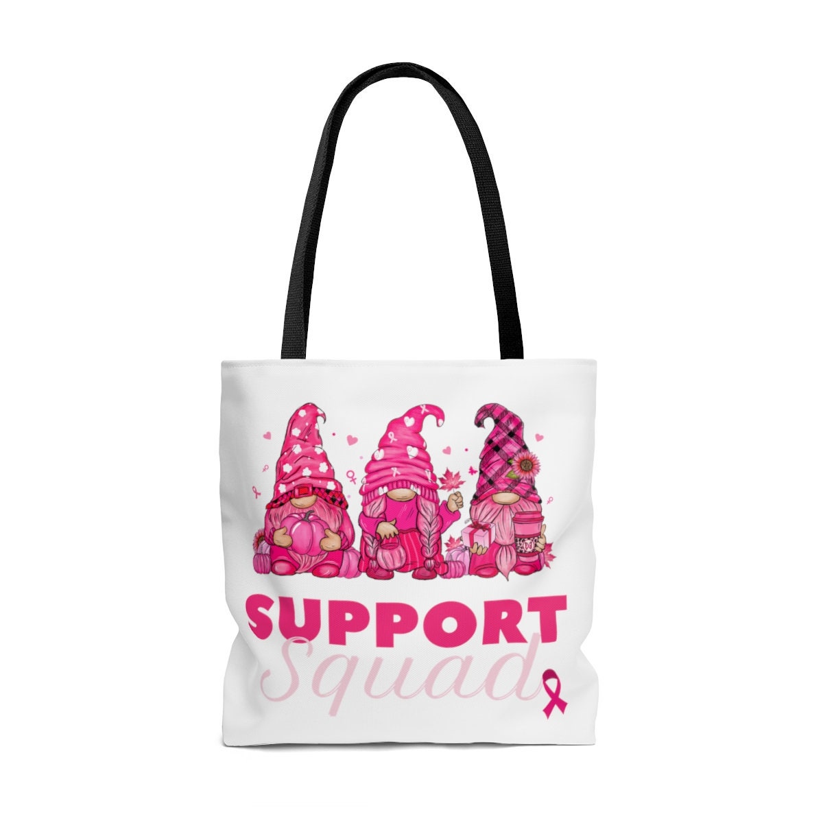 Breast Cancer Gnome Tote