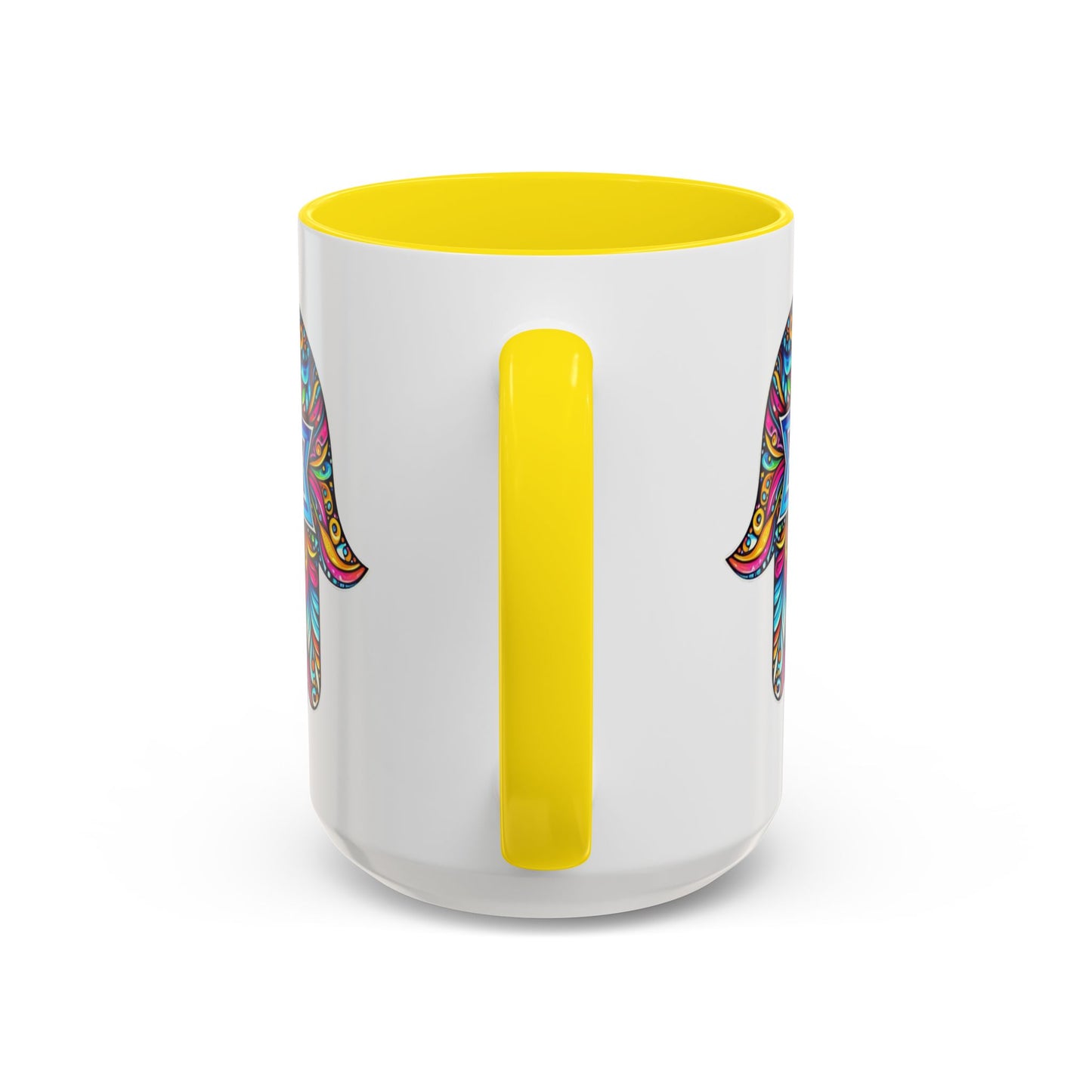 Hamsa Star of David Mug