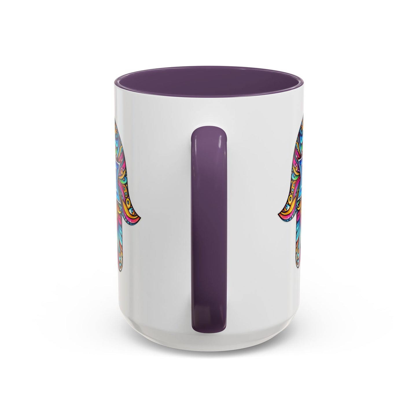 Hamsa Star of David Mug