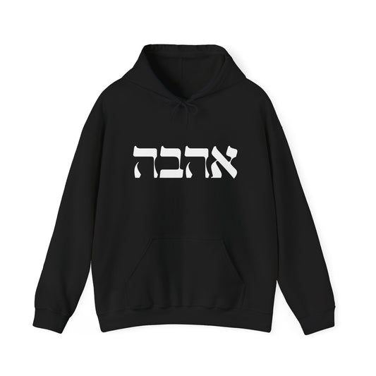 Ahava Hebrew Love Sweatshirt | Hebrew Tee | Israel Tshirt | Jewish Gift | Jewish Mom Gift Jewish Dad | Gift For Jewish Woman | Israeli Shirt