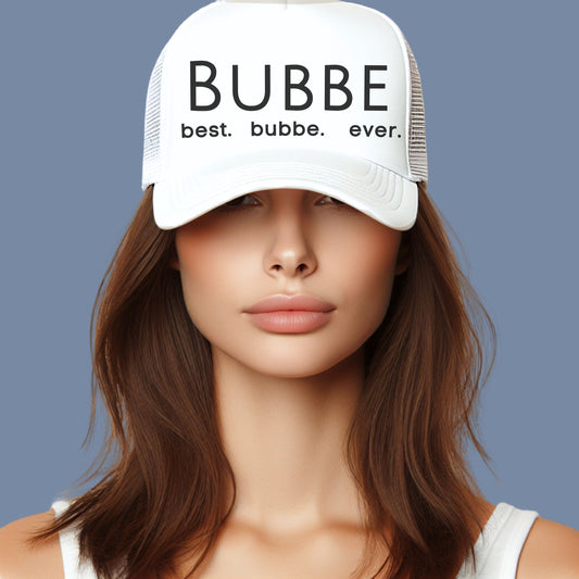 Bubbe Hat Embroidered