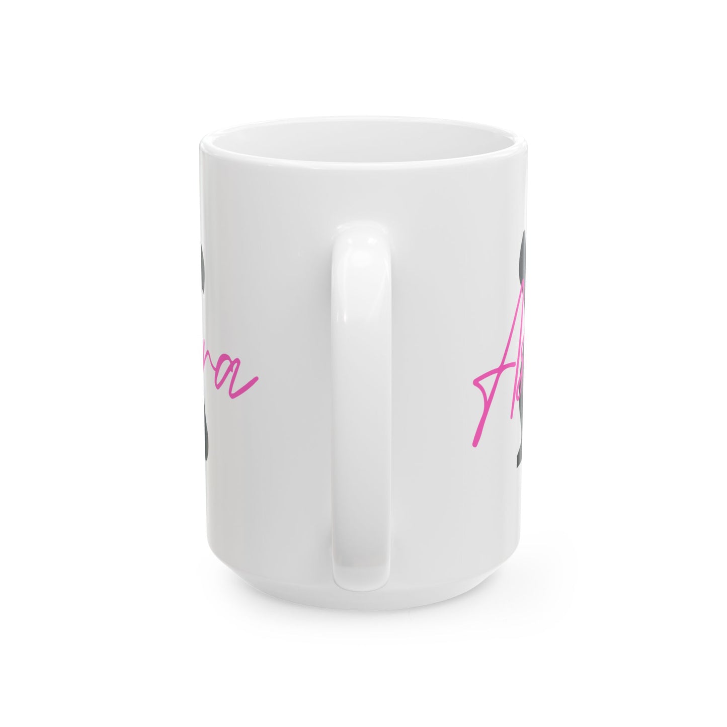 Custom Hebrew Initial & Name Mug