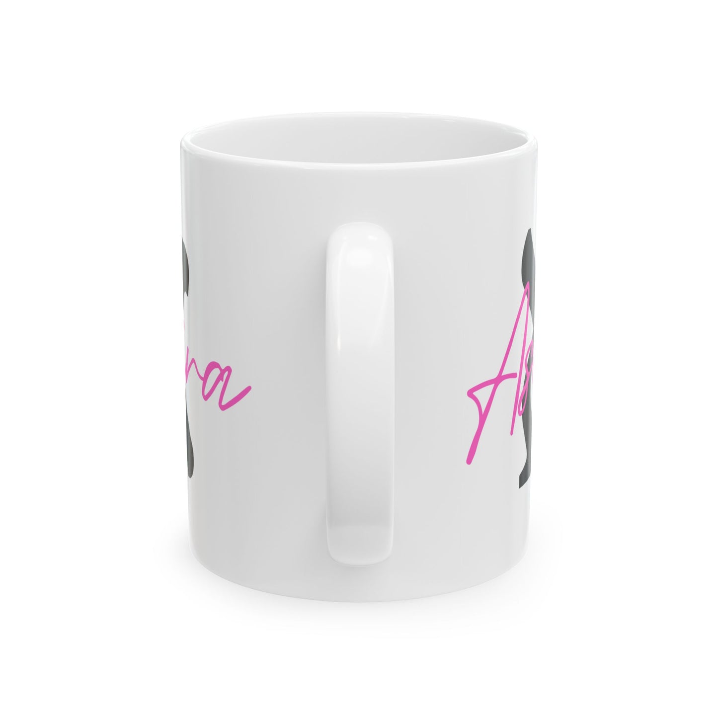 Custom Hebrew Initial & Name Mug