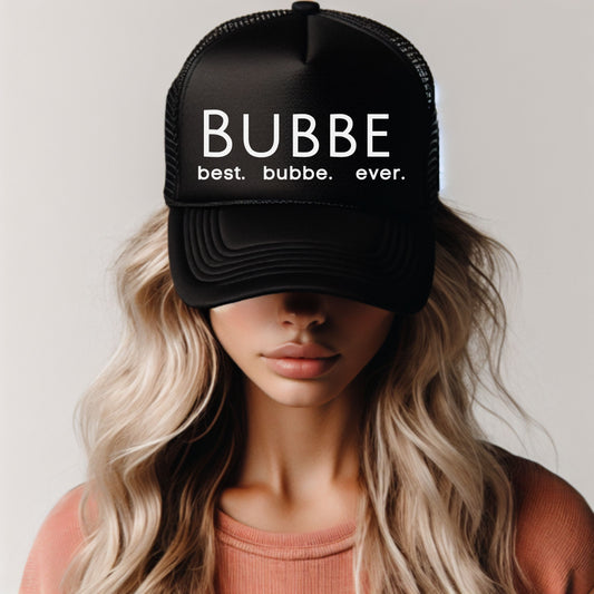 Bubbe Hat Embroidered