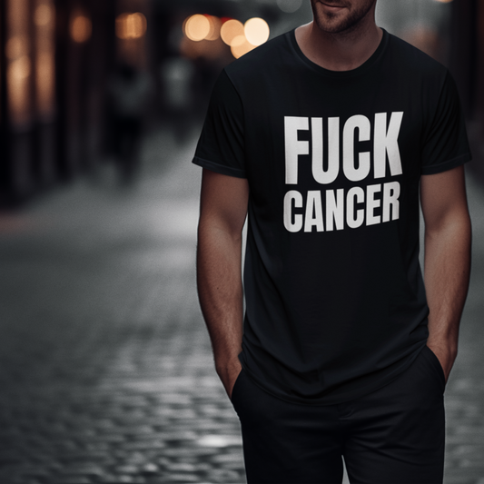 Fuck Cancer Tshirt | Cancer Survivor | Cancer Patient | Cancer Diagnosis | Cancer Support | Breast Cancer | Throat Cancer | Brain Cancer
