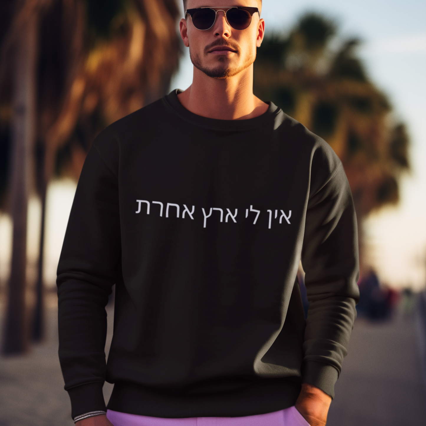 I have no other land in Hebrew