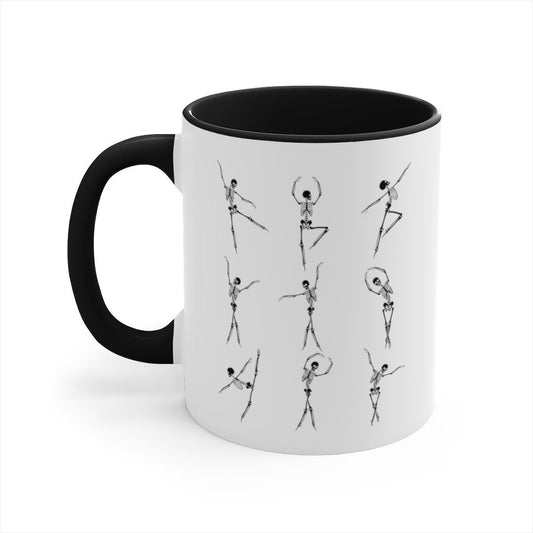 Dancing Skeleton Mug | Skeleton Coffee Mug | Spooky Season Mug | Trick Or Treat Mug | Halloween Coffee Cup | Halloween Mugs | Coffee Lover
