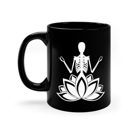 Om Yoga Skeleton Mug