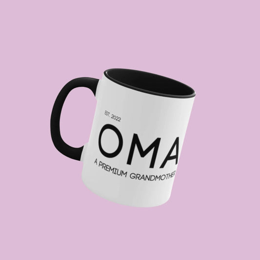 Custom OMA Mug | Custom OPA Mug | Custom Grandparent Gift | Custom Birth Announcement | Pregnancy Announcement | Baby Announcement