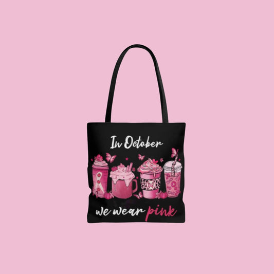 Breast Cancer Tote | Cancer Coffee Bag | Gift for Cancer Survivor | Fuck Cancer | Cancer Awareness Coffee  | Breast Cancer Survivor