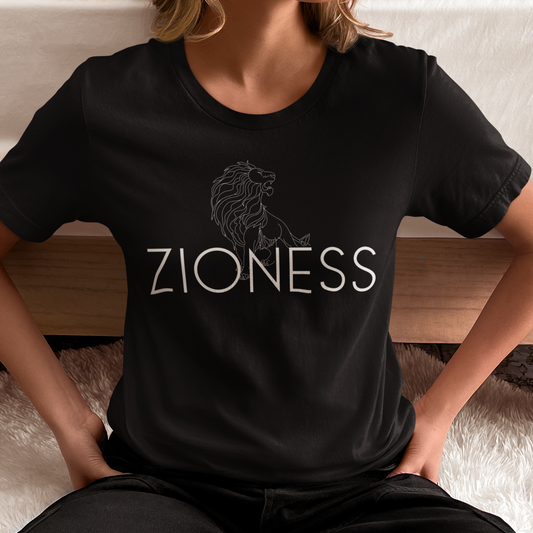 Zioness Jewish Pride Shirt For Her